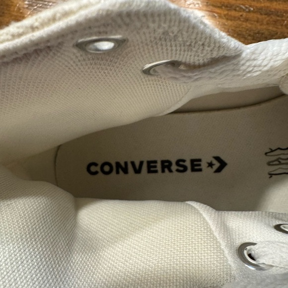 High top Allstar converse Off White Monochrome Size 9.  Unisex - Picture 13 of 13